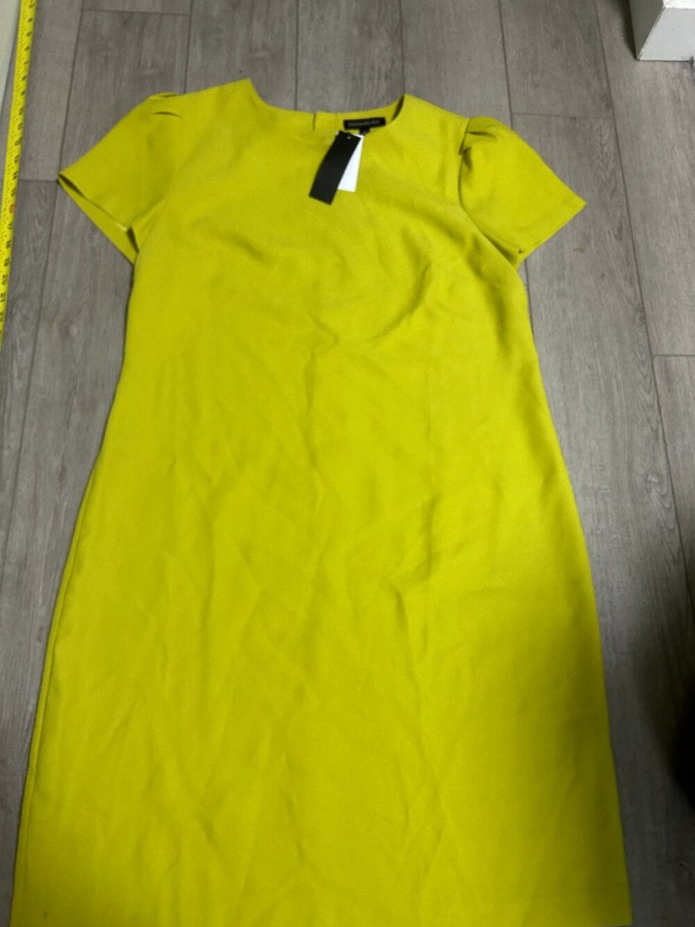 NWT Banana Republic Size 14 Green Classic Sheath Silhouette Dress NWT